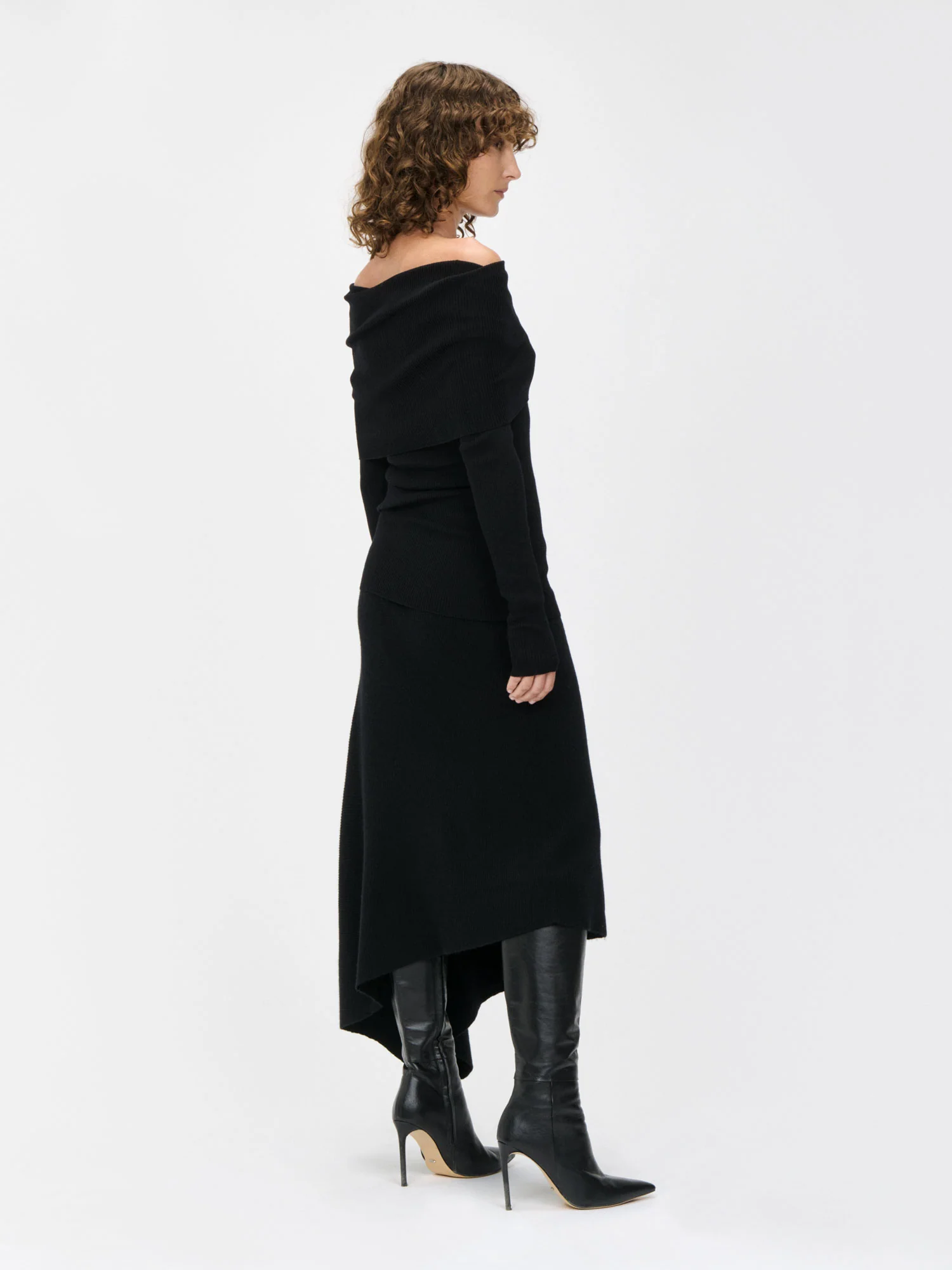 ASYMMETRIC KNIT SKIRT - Image 10