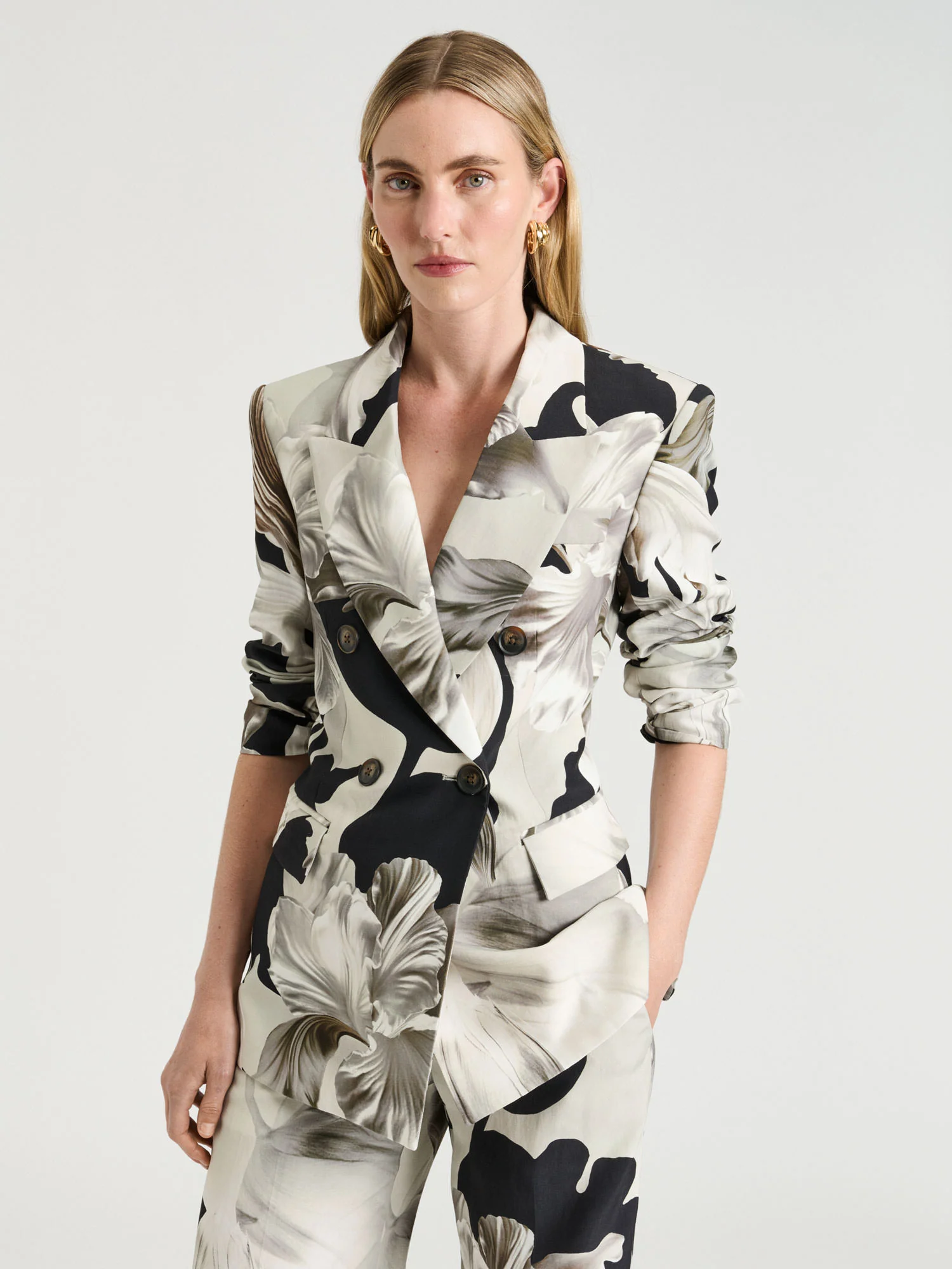 BAROQUE DOUBLE BREASTED BLAZER