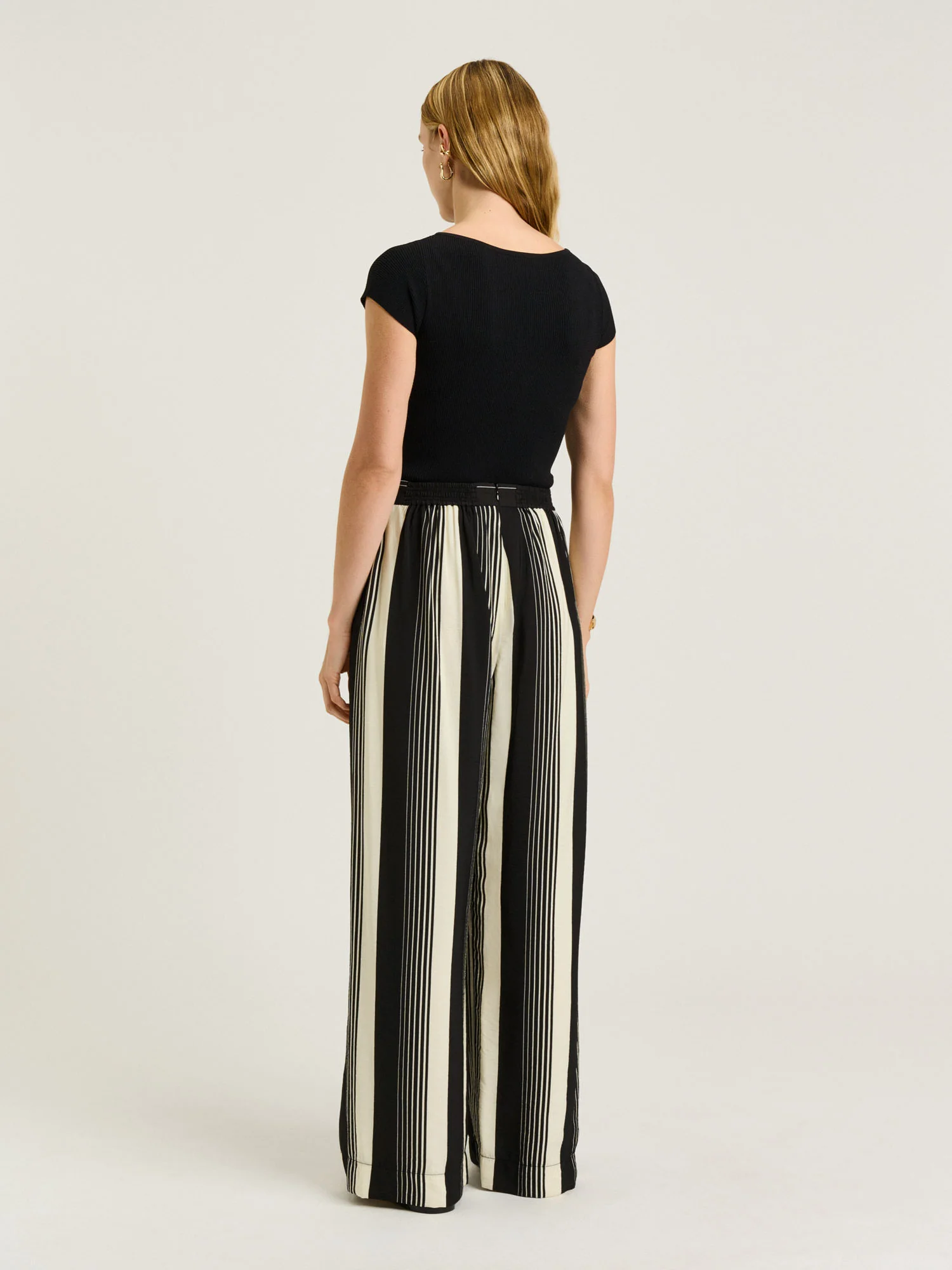 BOLD STRIPE RELAXED PANT - Image 3