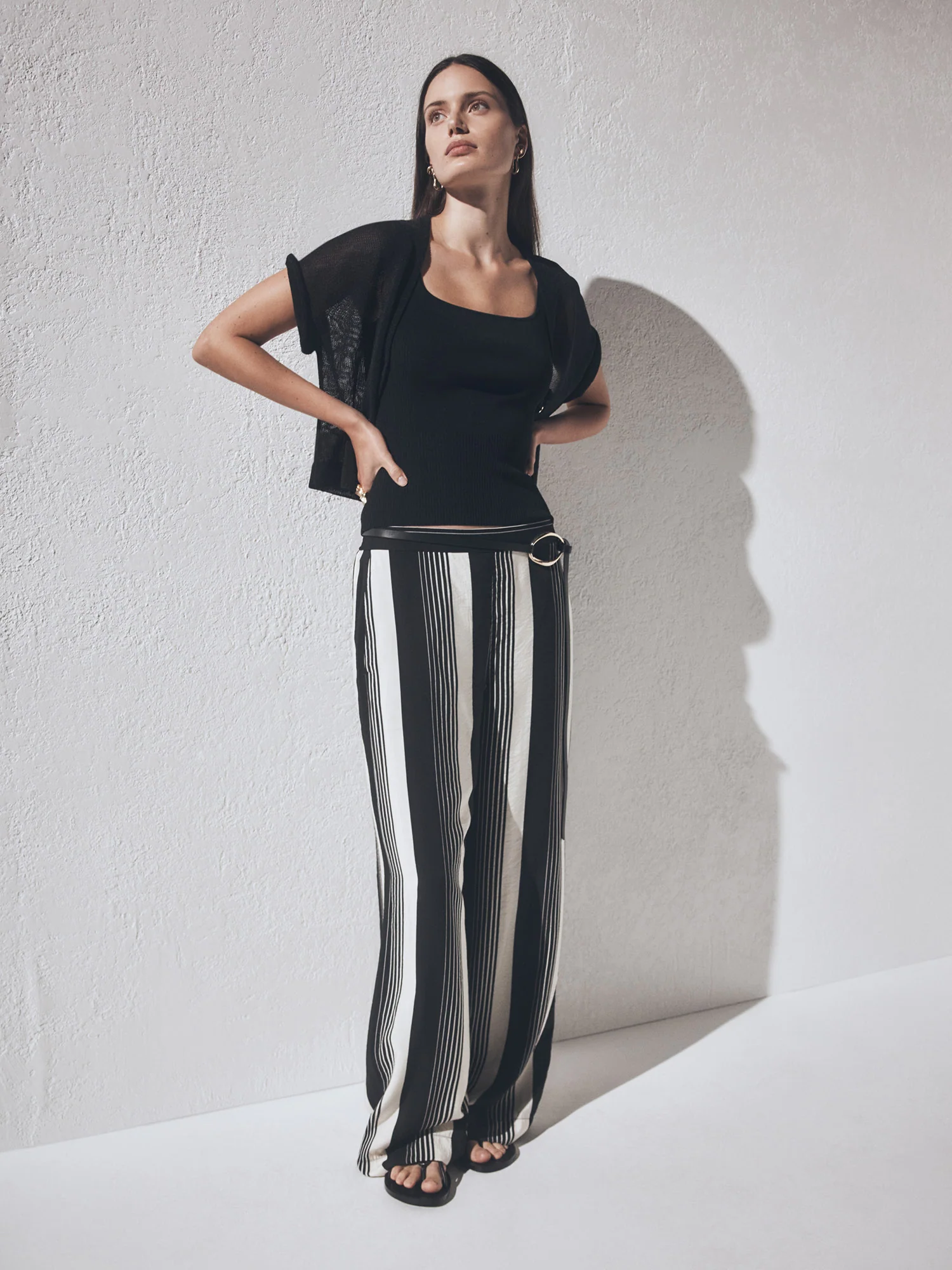 BOLD STRIPE RELAXED PANT - Image 5