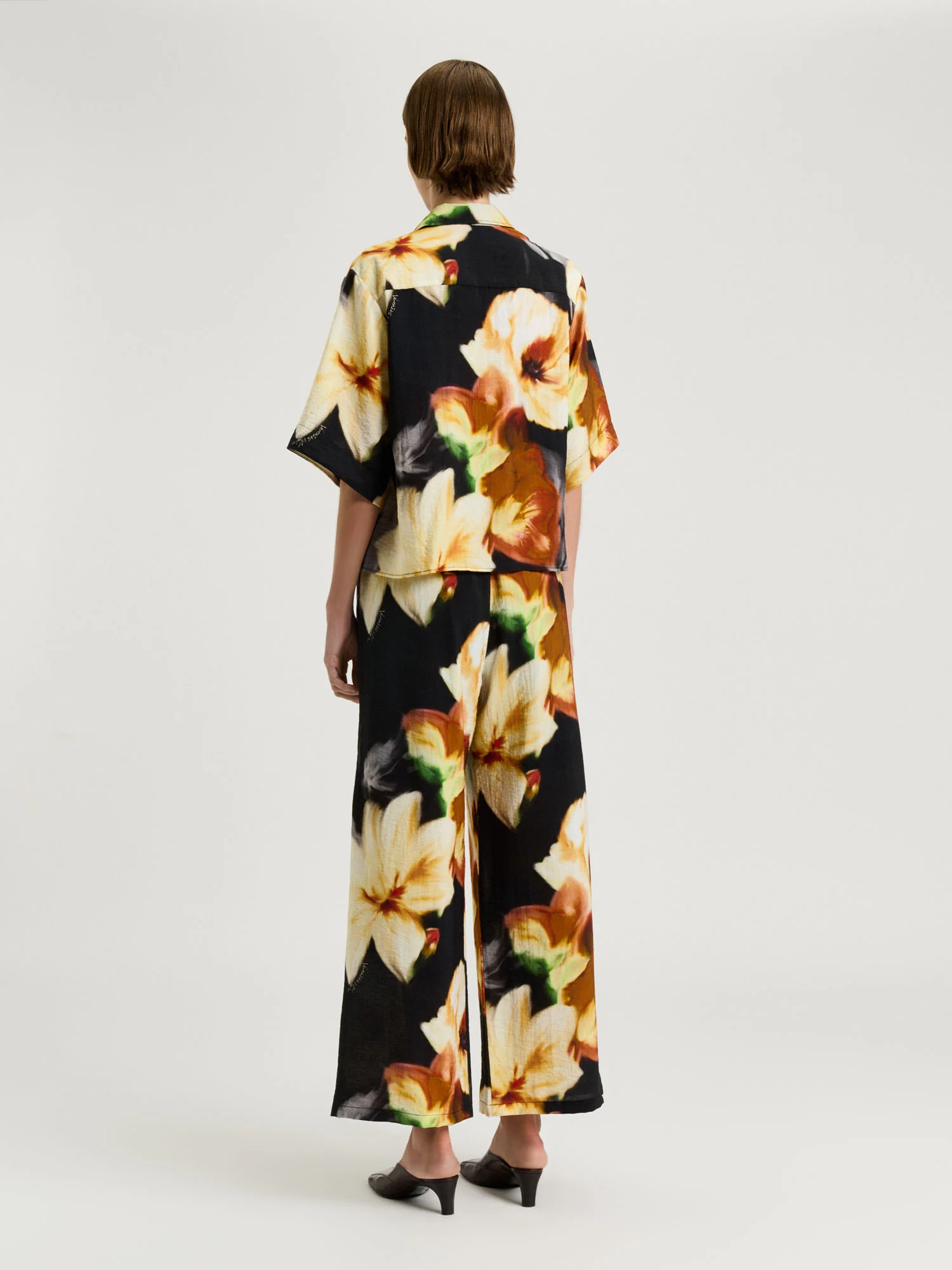 BOTANICAL FLORAL SHORT SLEEVE SHIRT - Image 4