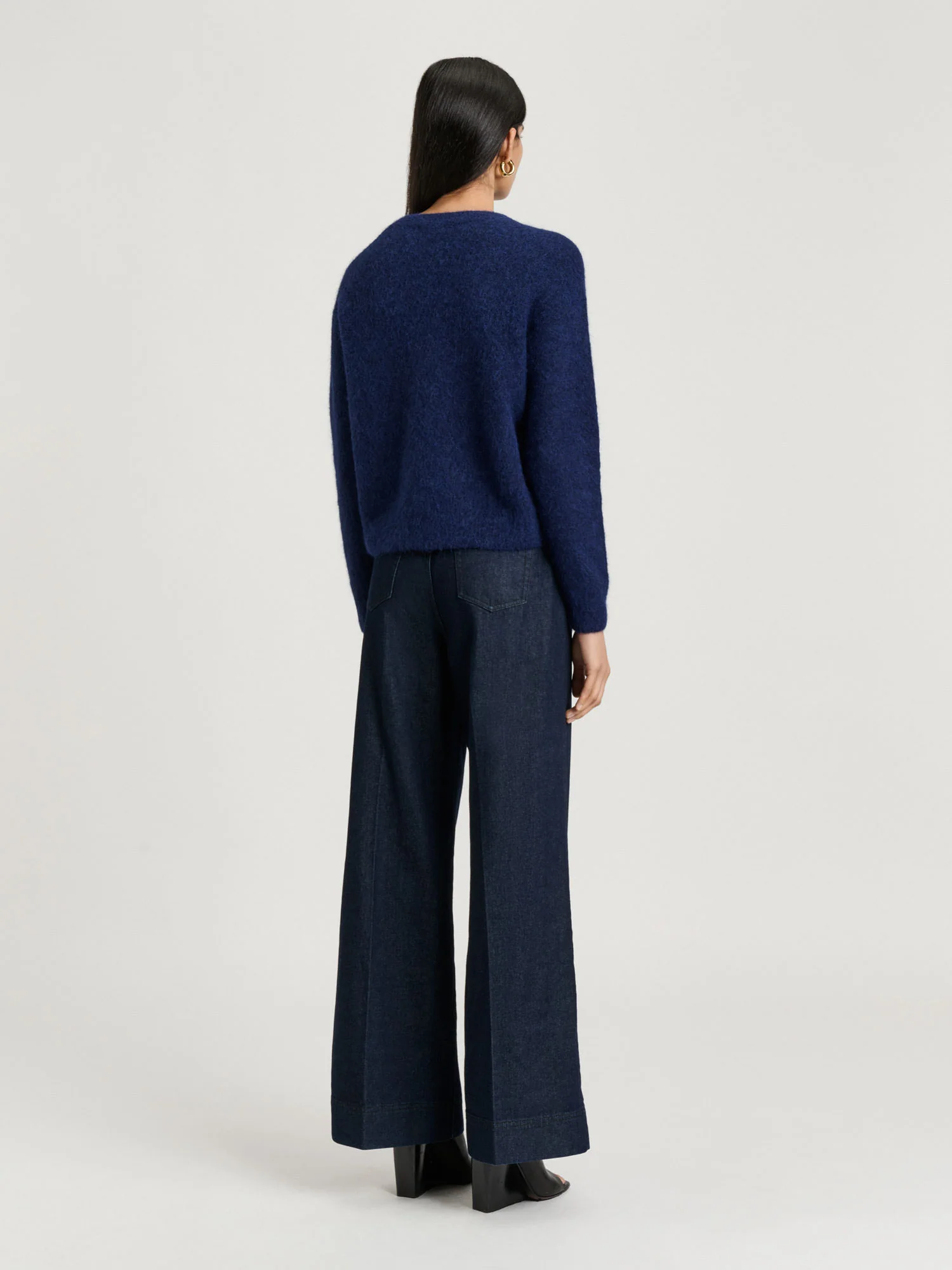 BRUSHED ALPACA WOOL BLEND KNIT - Image 4