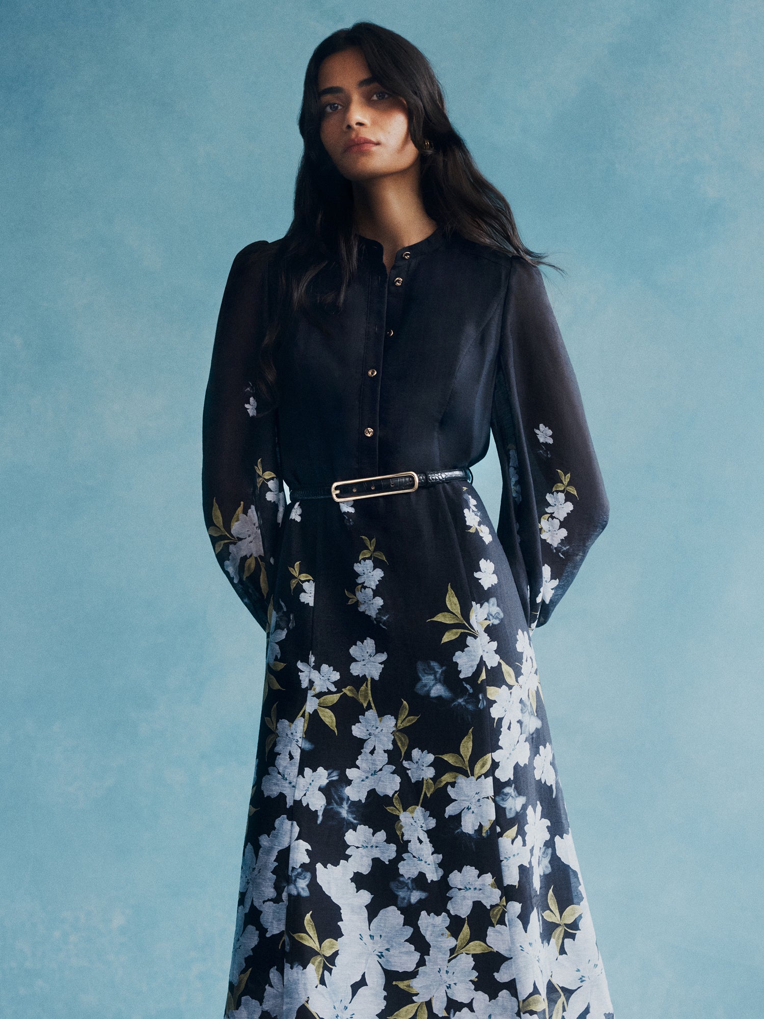 CASCADE AZALEA SHIRTDRESS - Image 5