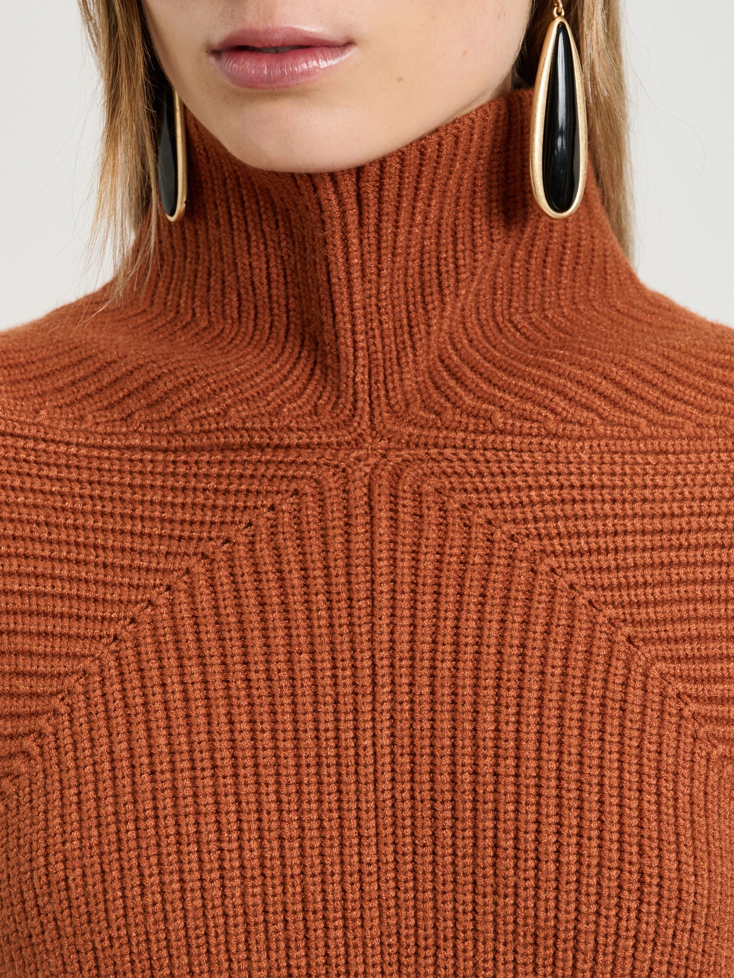 CHUNKY RIBBED KNIT VEST - Image 3