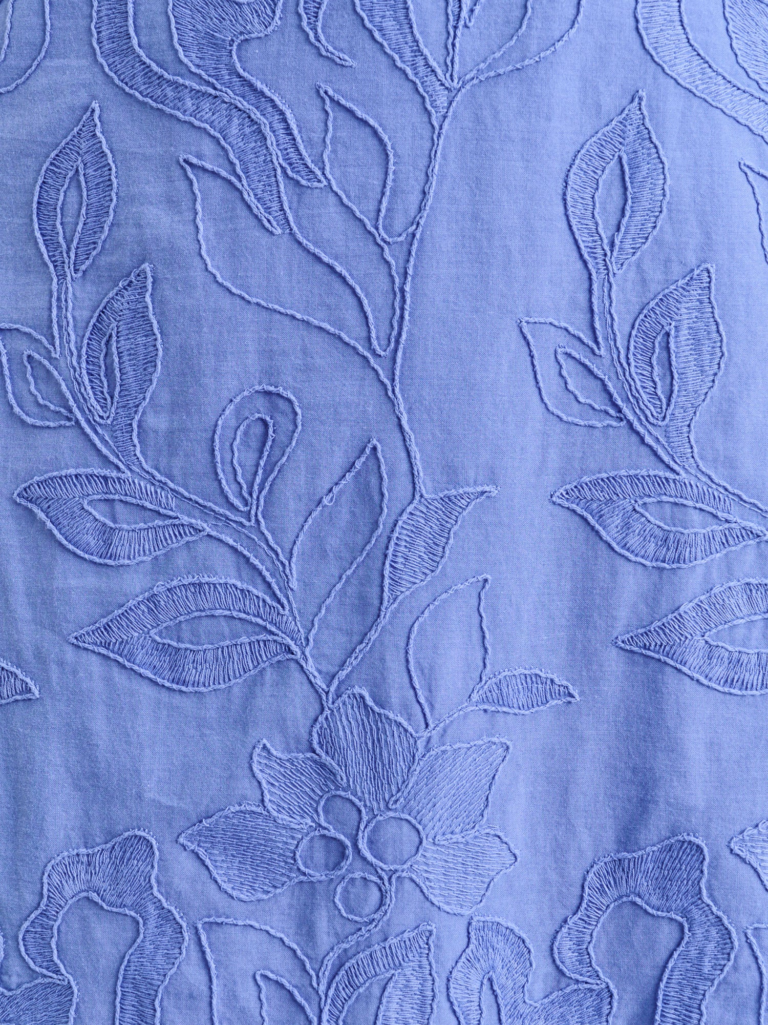 CLIMBING VINE EMBROIDERY MIDI DRESS - Image 12