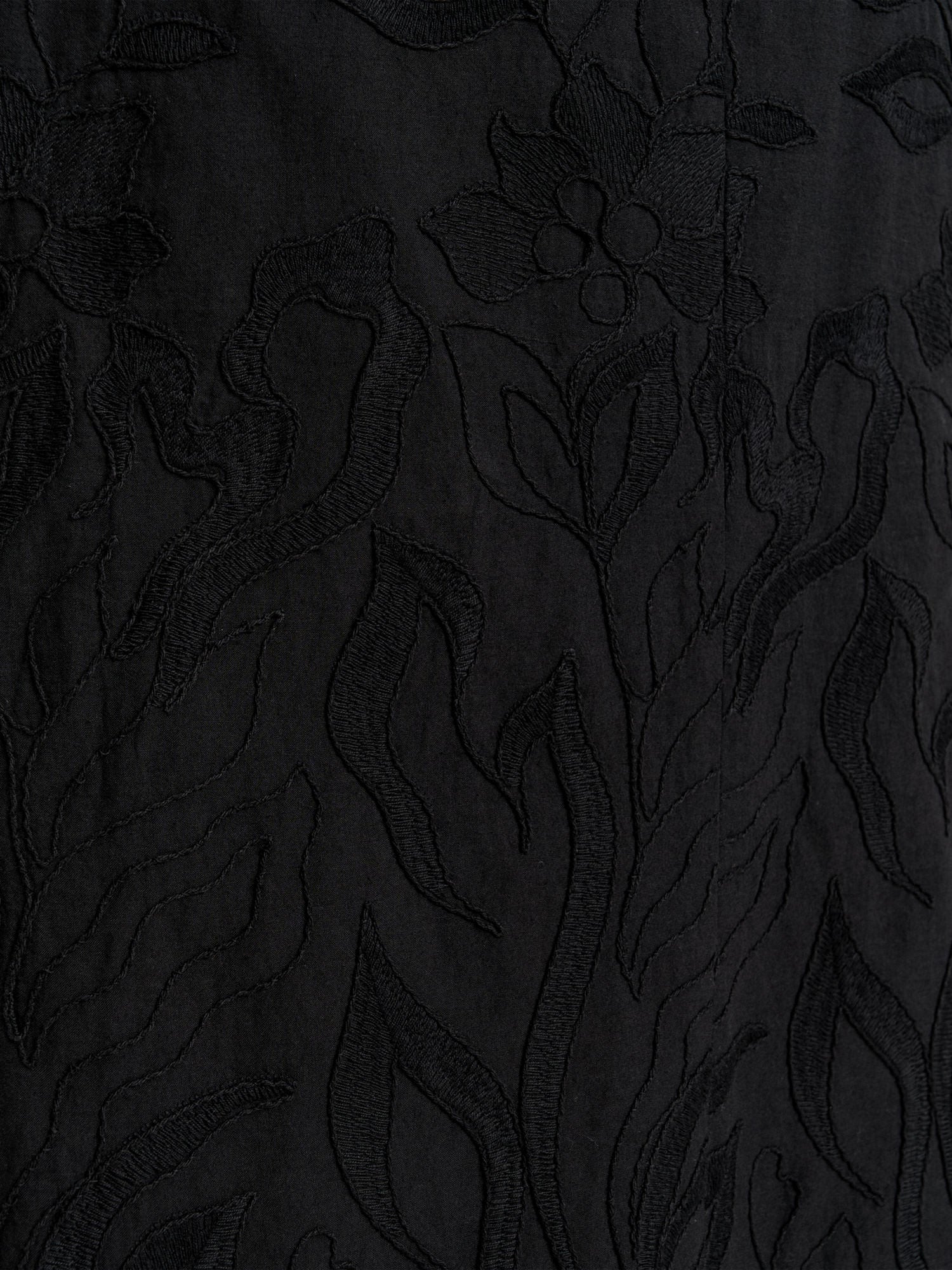 CLIMBING VINE EMBROIDERY MIDI DRESS - Image 6