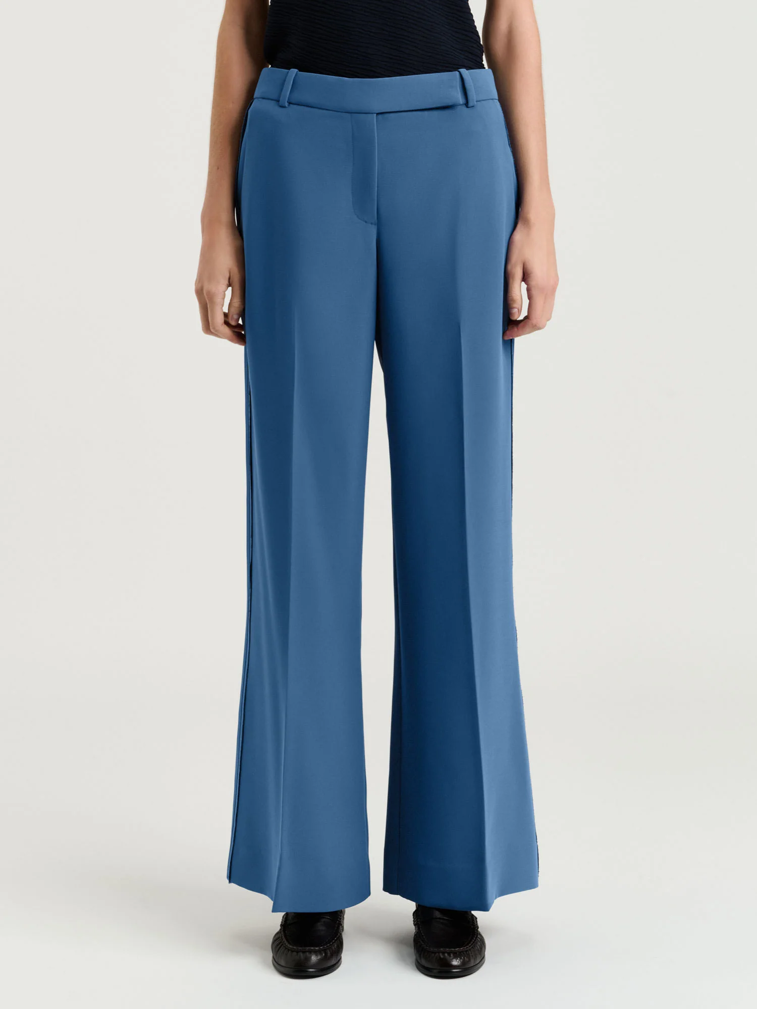 DOUBLE WEAVE FLARED PANT - Image 3