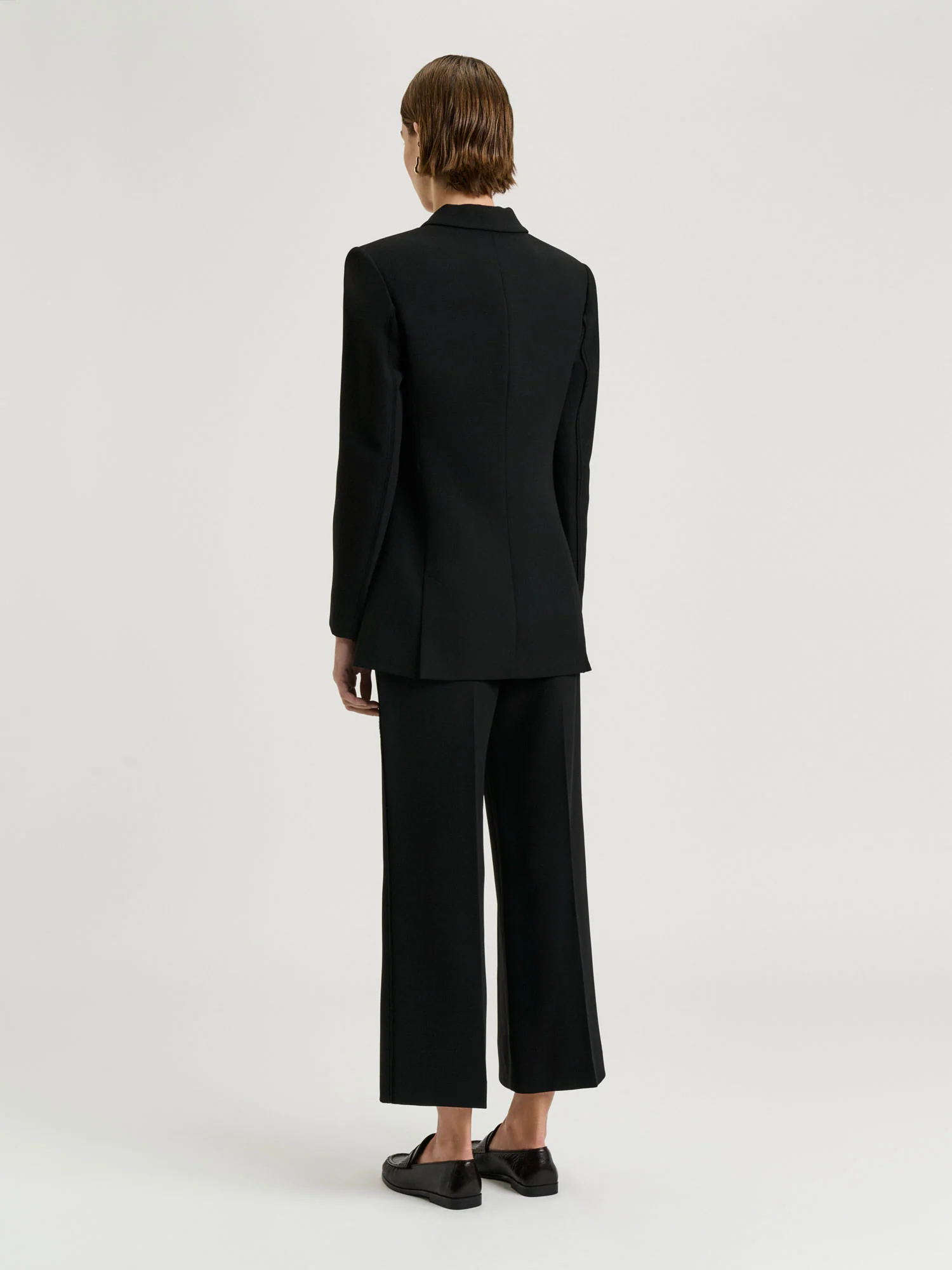 DOUBLE WEAVE LONGLINE BLAZER - Image 8