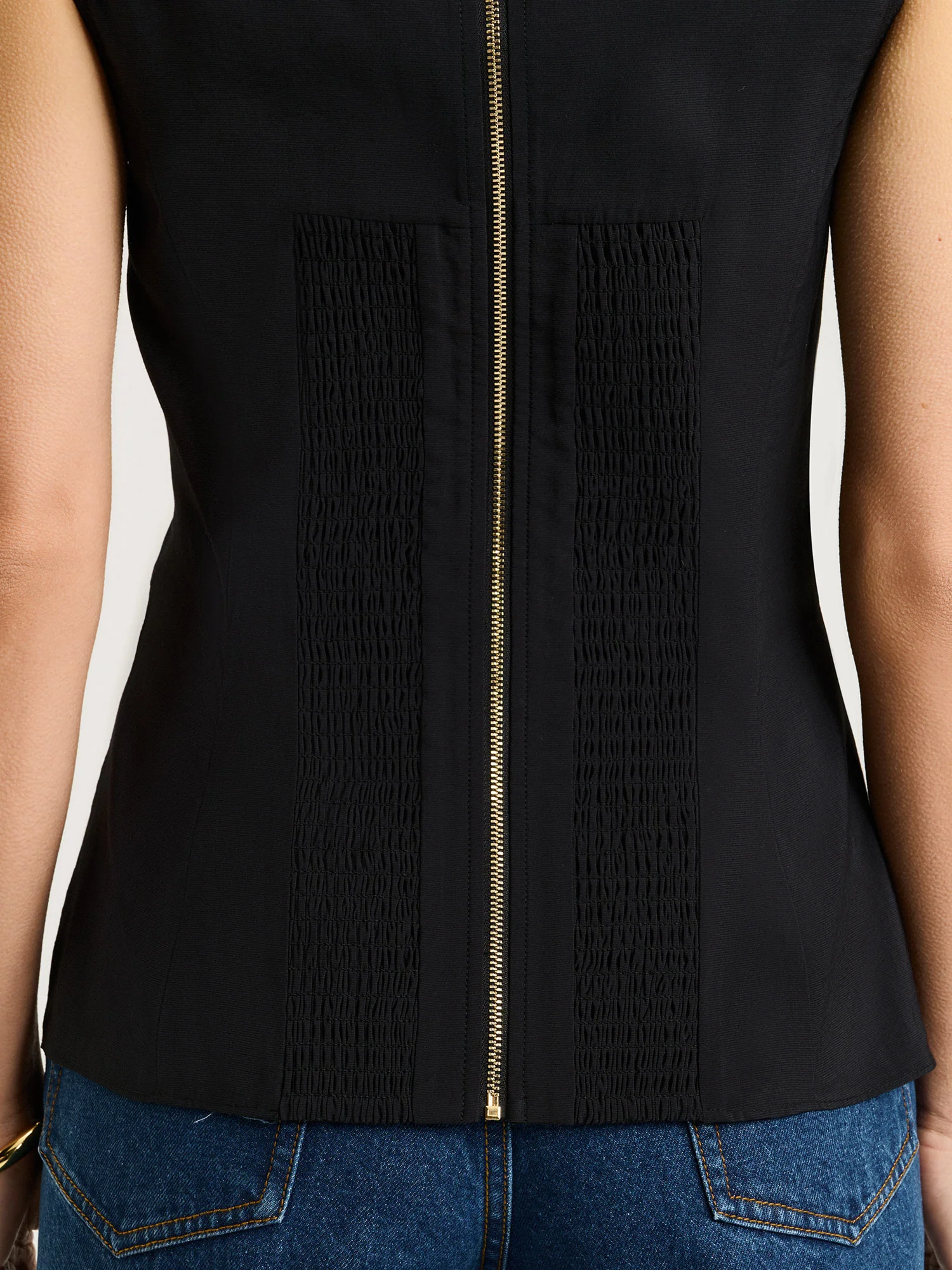 DRAPEY MODAL DRAPED FRONT TOP - Image 11