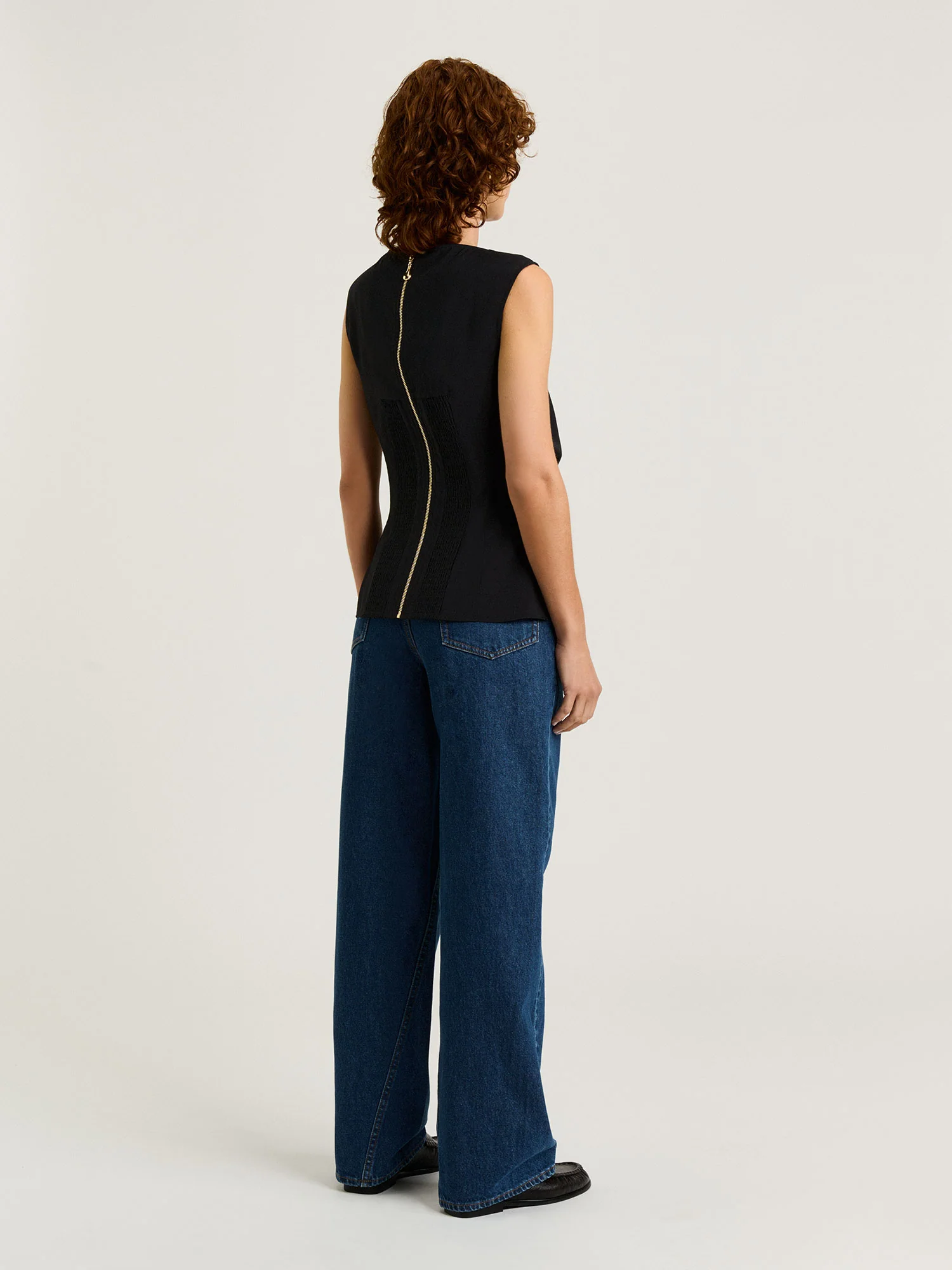 DRAPEY MODAL DRAPED FRONT TOP - Image 12