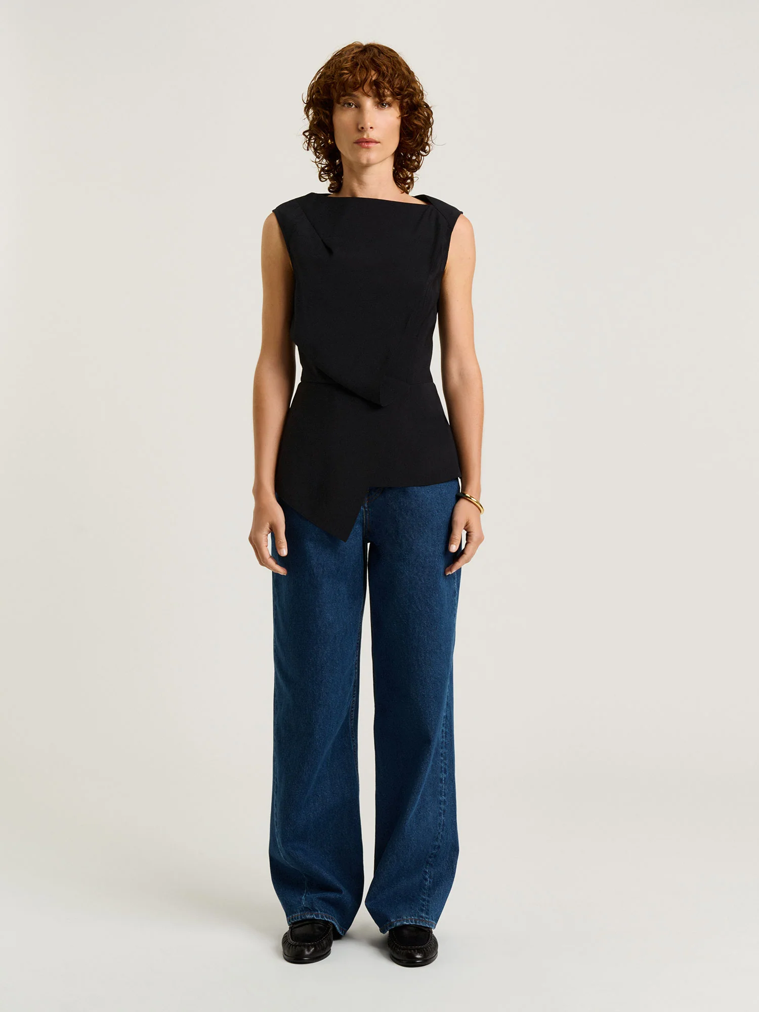 DRAPEY MODAL DRAPED FRONT TOP - Image 8