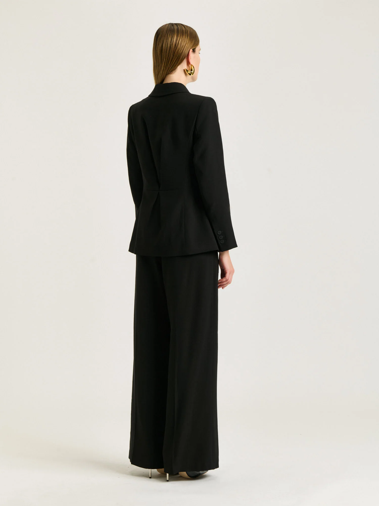 FLUID TWILL WIDE LEG PANT - Image 7