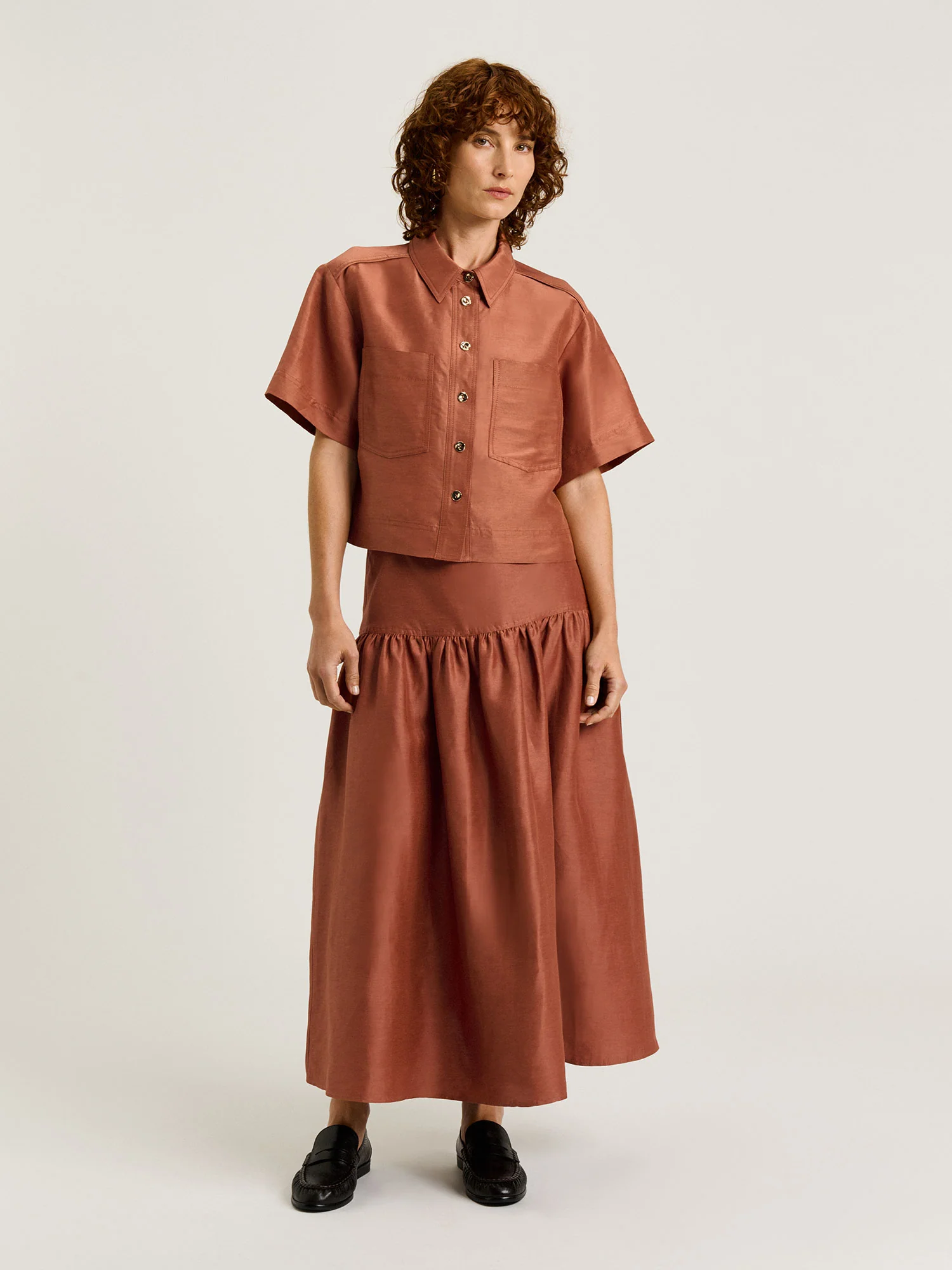 LINEN VISCOSE BLEND SHIRT - Image 2