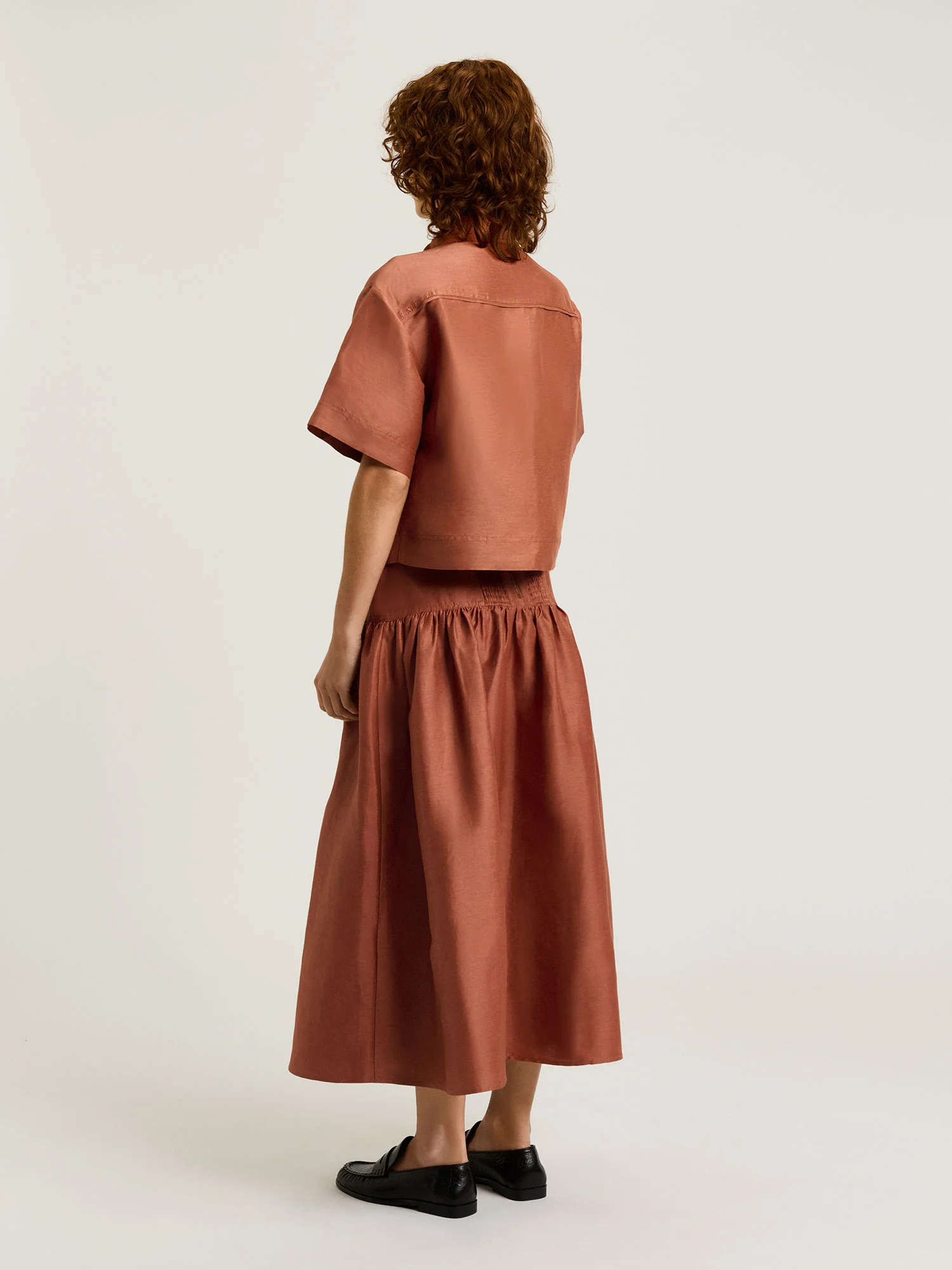LINEN VISCOSE BLEND SHIRT - Image 4