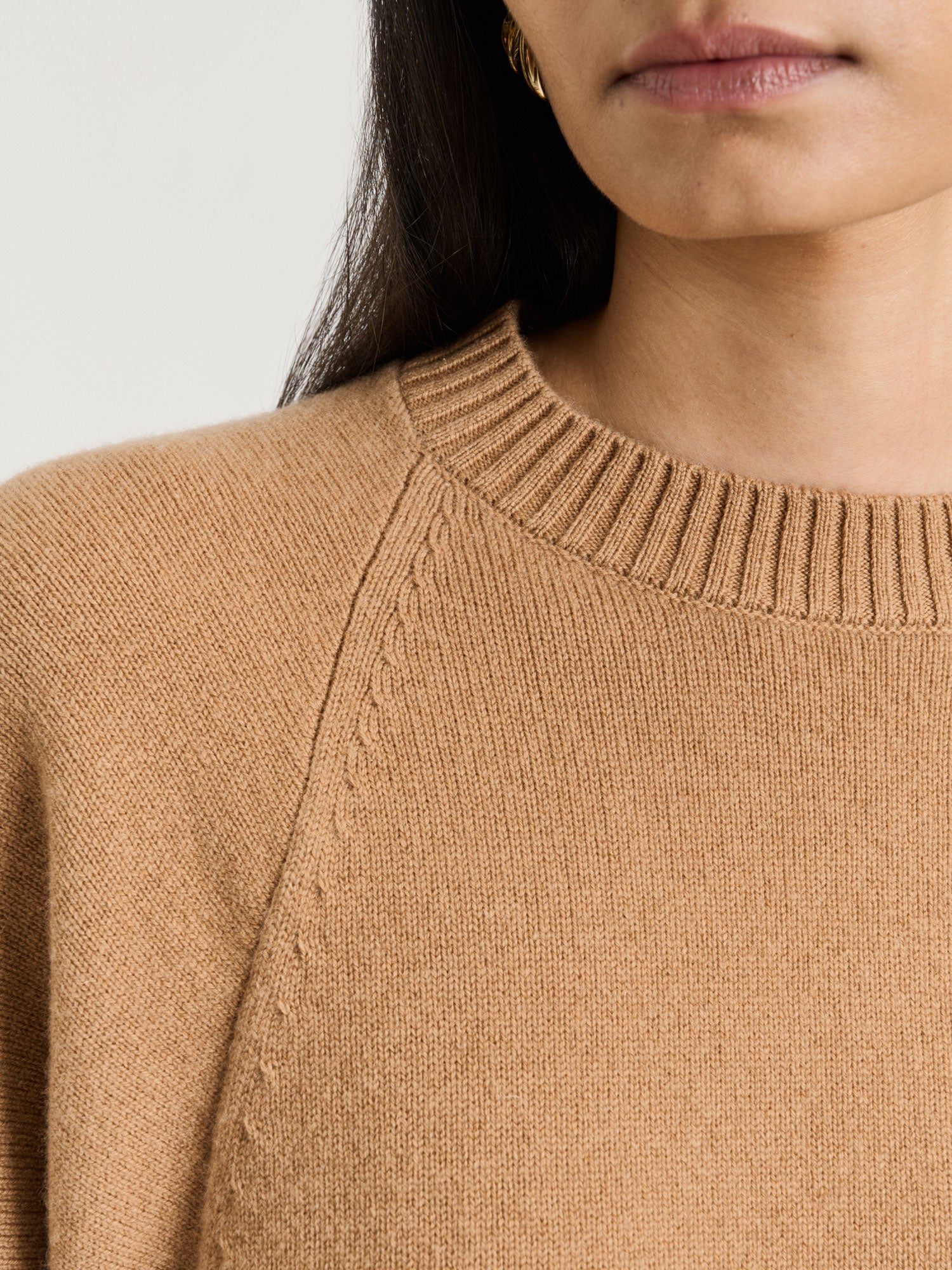 Merino Cape Sleeve Sweater - Image 3