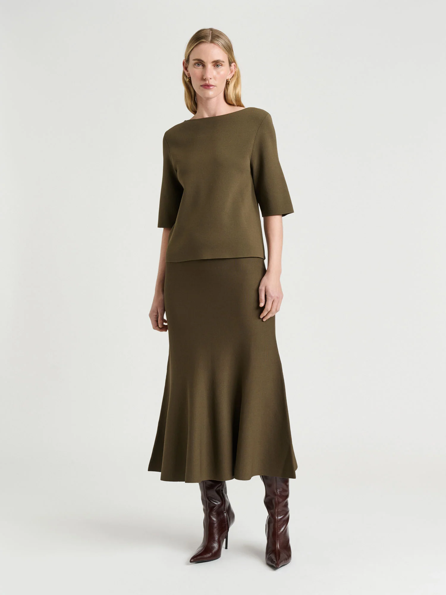 MILANO SLASH NECK TEE - Image 2