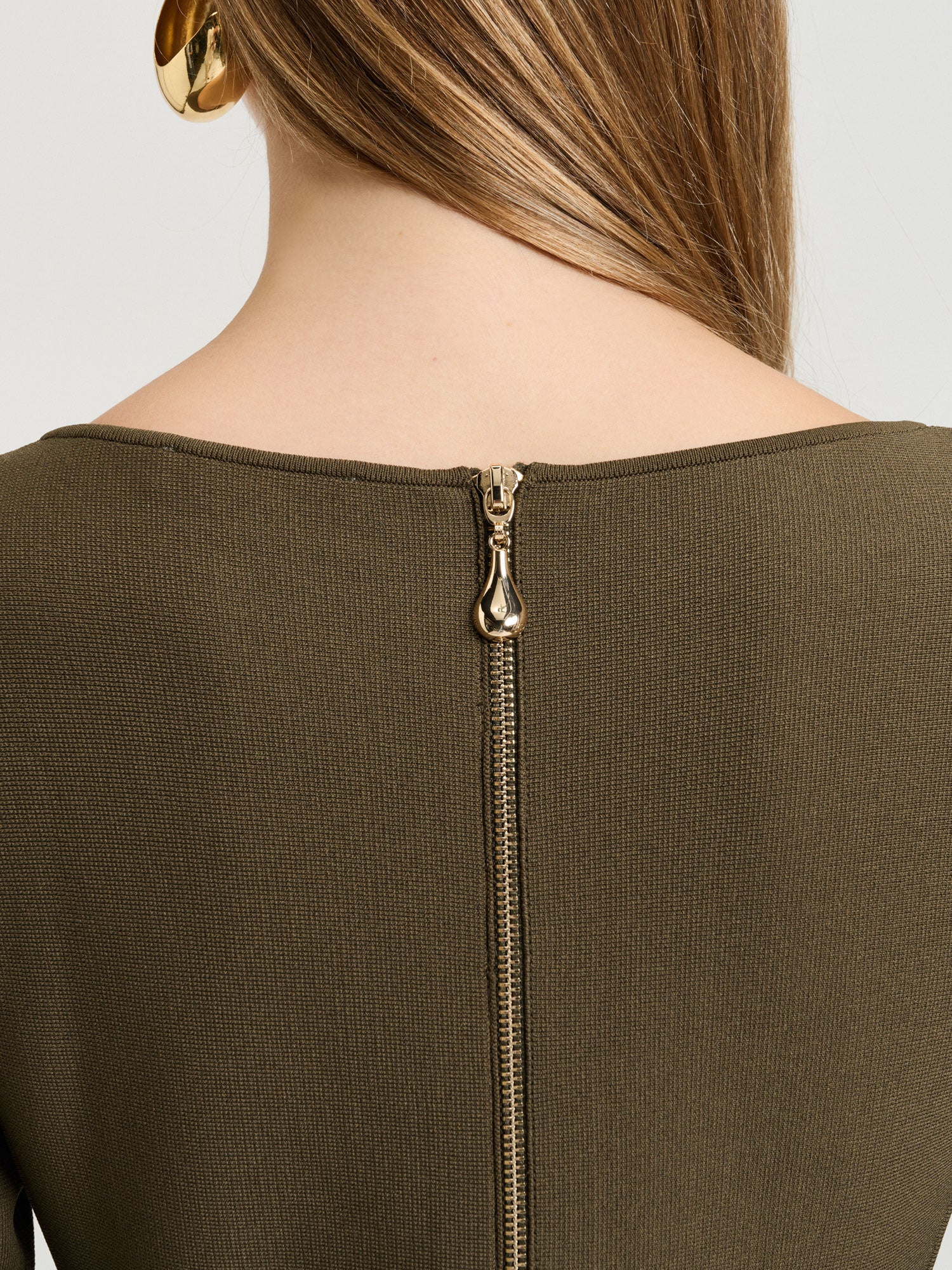 MILANO LONG SLEEVE PENCIL DRESS - Image 3