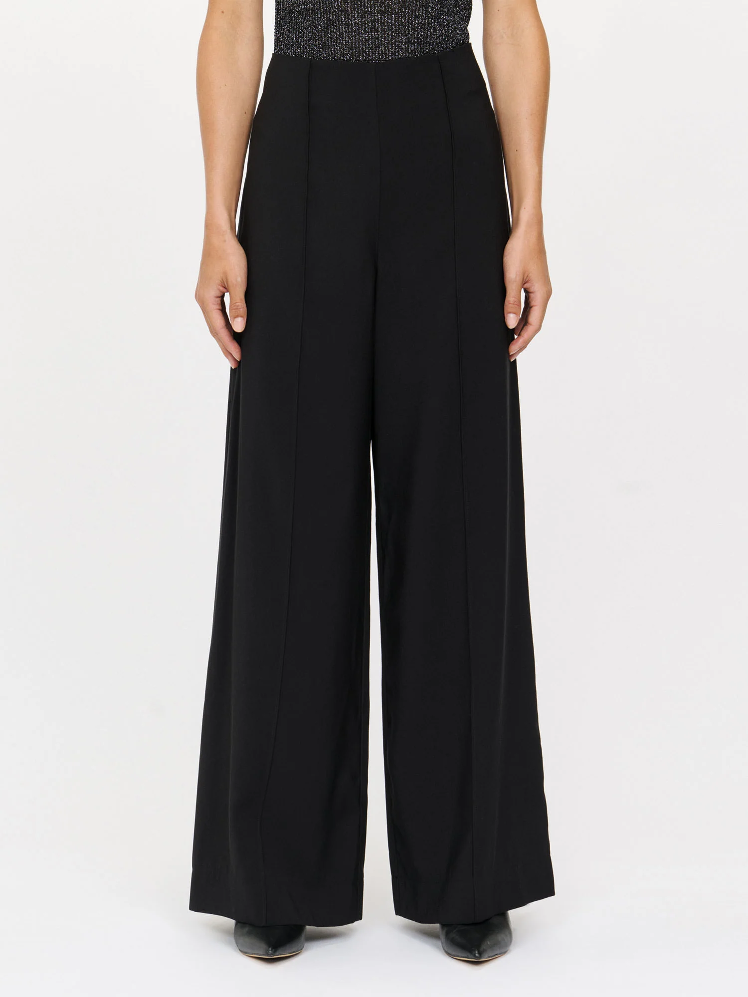 MODERN TWILL WIDE LEG PANT - Image 2