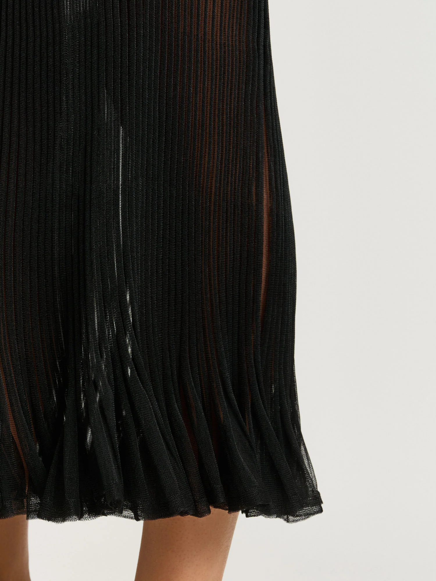 ONE SHOULDER KNIT DRESS - Image 6