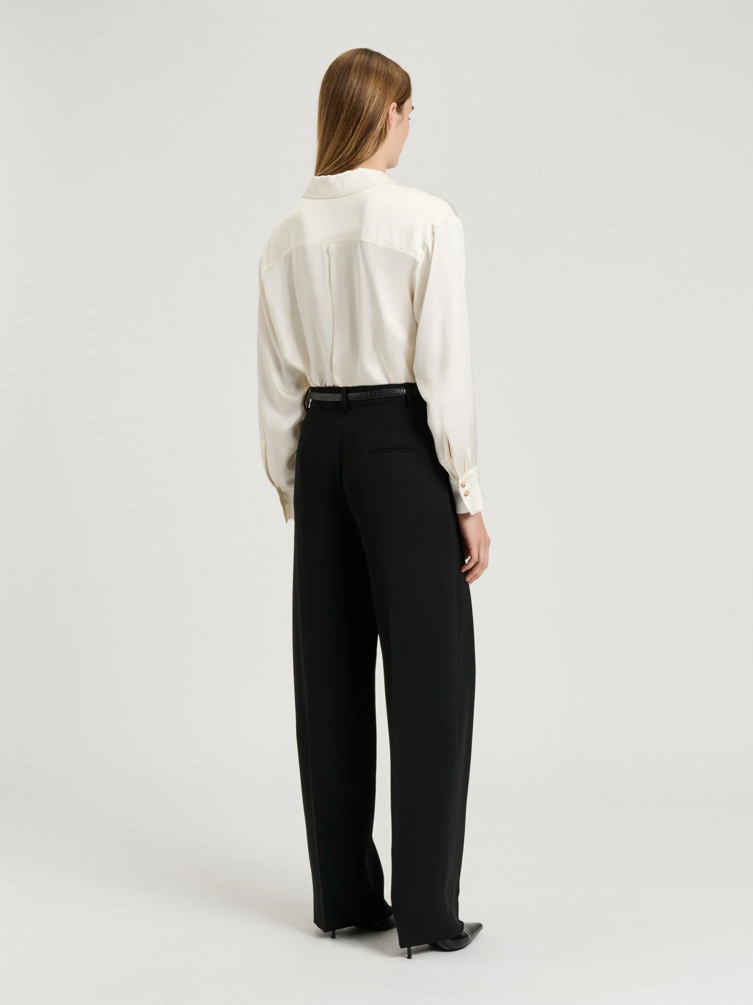 SATIN RELAXED SHIRT - Image 5
