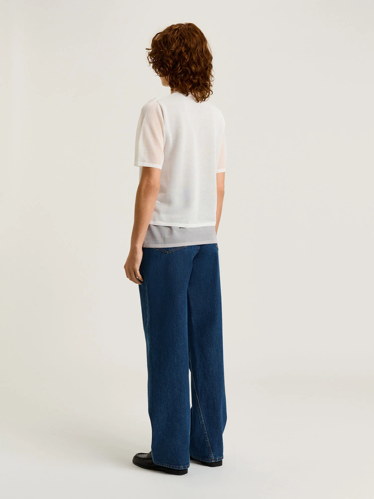 SHEER DOUBLE LAYER KNIT - Image 7