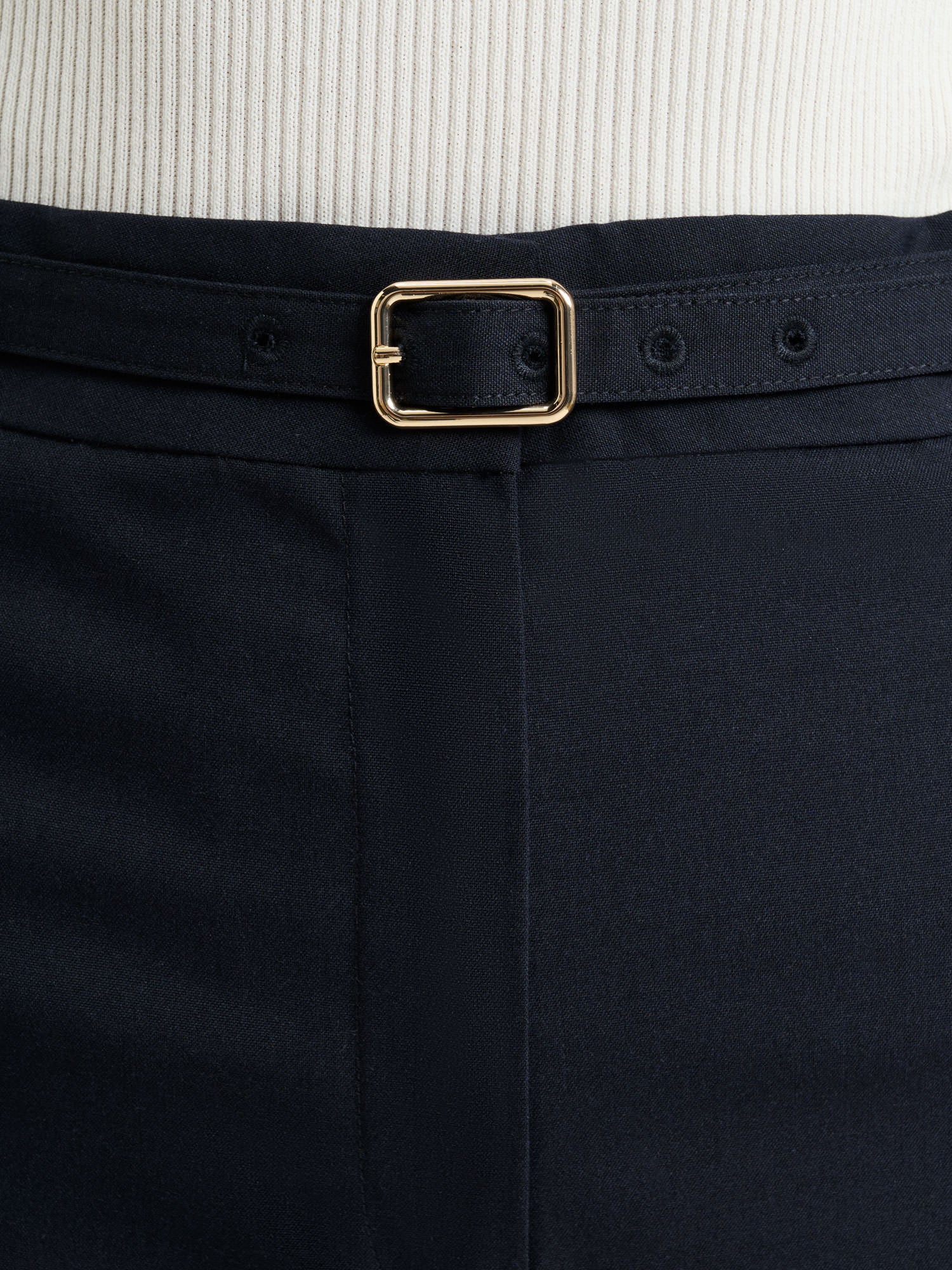 STRETCH SUITING WIDE LEG PANT - Image 4