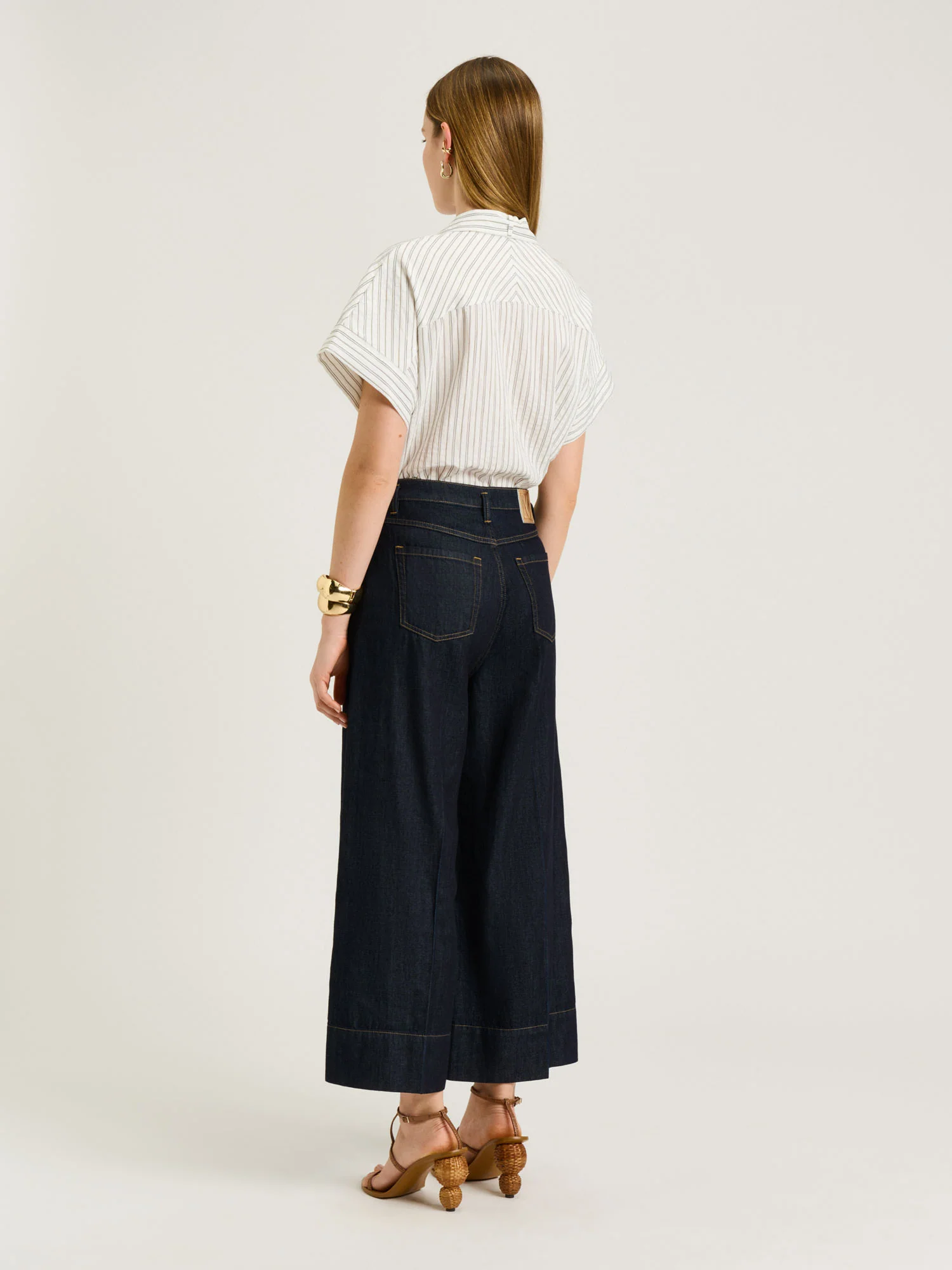 DOUBLE PINSTRIPE SHORT SLEEVE SHIRT - Image 5