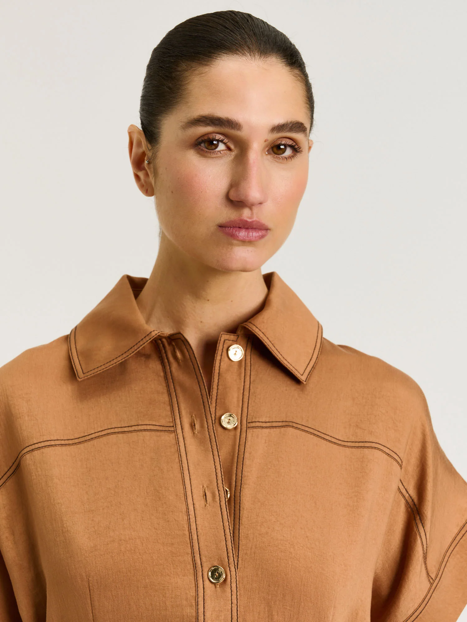 WASHER LYOCELL SHIRTDRESS - Image 4