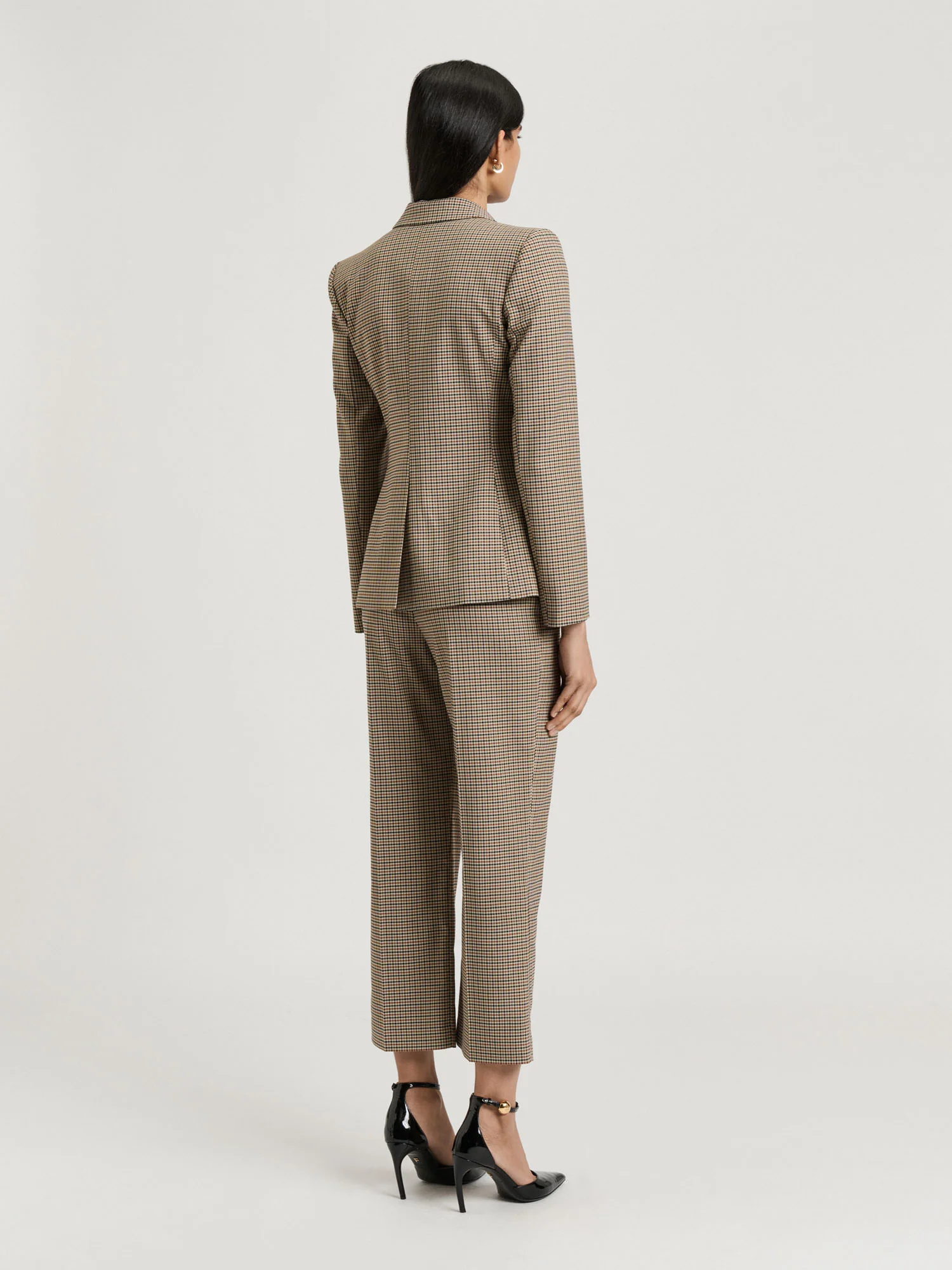 WOVEN CHECK BLAZER - Image 4