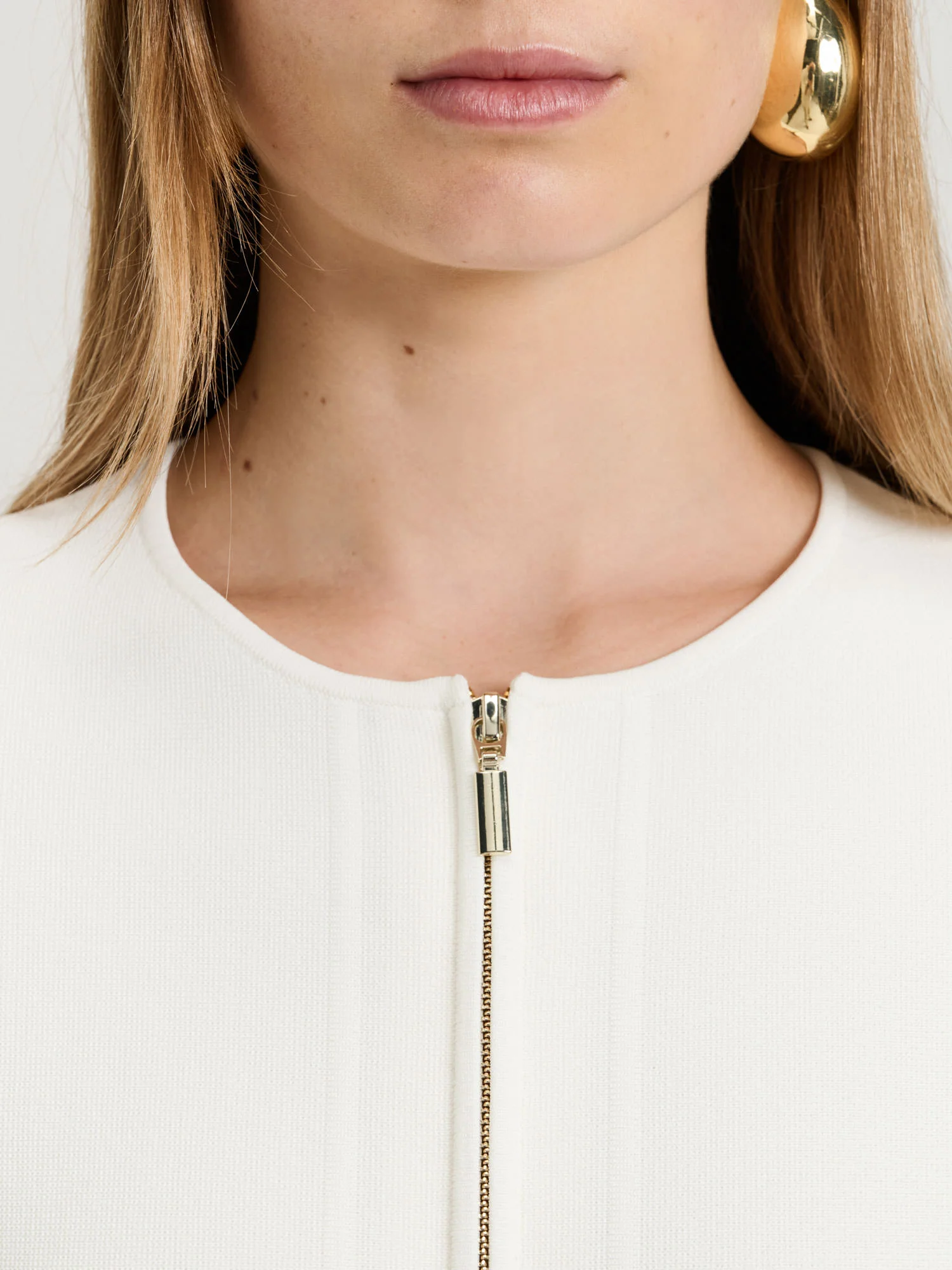 ZIP FRONT MILANO JACKET - Image 3